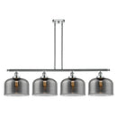 Bell Island Light shown in the Polished Chrome finish with a Plated Smoke shade