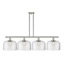 Bell Island Light shown in the Polished Nickel finish with a Clear shade