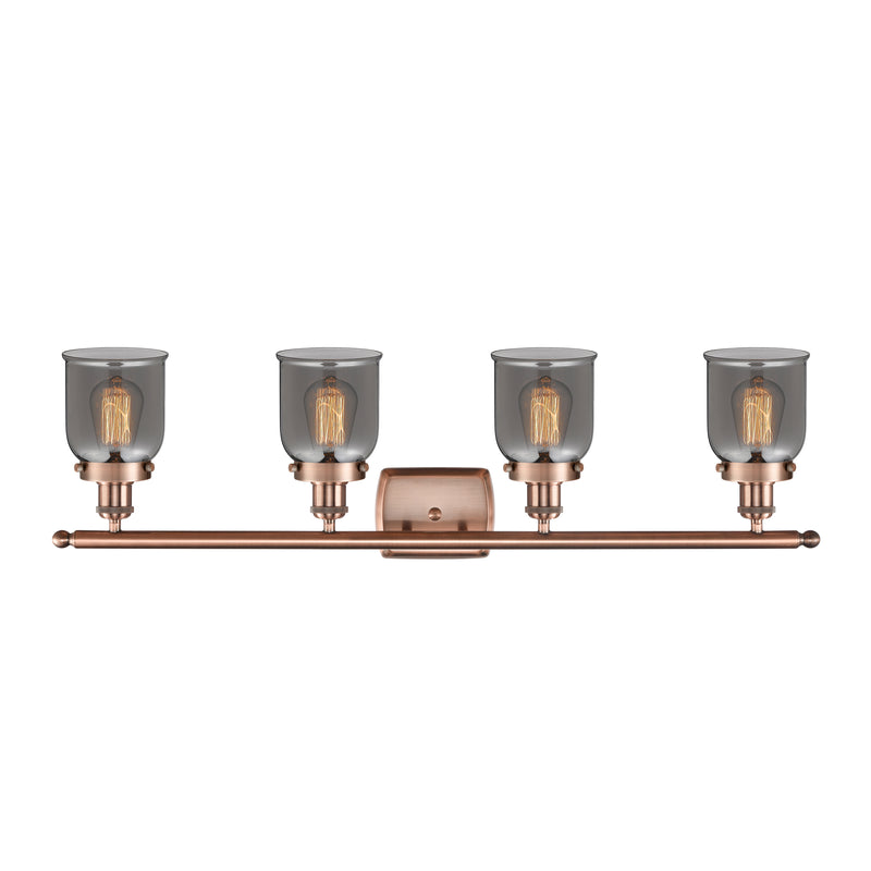 Innovations Lighting Small Bell 4 Light Bath Vanity Light Part Of The Ballston Collection 916-4W-AC-G53-LED