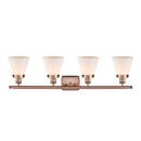 Innovations Lighting Small Cone 4 Light Bath Vanity Light Part Of The Ballston Collection 916-4W-AC-G61-LED