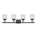 Innovations Lighting Small Bell 4 Light Bath Vanity Light Part Of The Ballston Collection 916-4W-BAB-G52-LED