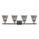 Innovations Lighting Small Cone 4 Light Bath Vanity Light Part Of The Ballston Collection 916-4W-BAB-G63-LED