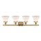 Innovations Lighting Large Cone 4 Light Bath Vanity Light Part Of The Ballston Collection 916-4W-BB-G41-LED