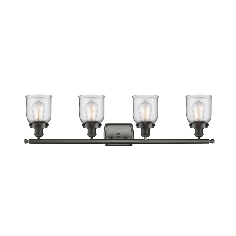 Innovations Lighting Small Bell 4 Light Bath Vanity Light Part Of The Ballston Collection 916-4W-OB-G52-LED