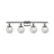 Beacon Bath Vanity Light shown in the Polished Chrome finish with a Seedy shade