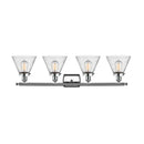 Innovations Lighting Large Cone 4 Light Bath Vanity Light Part Of The Ballston Collection 916-4W-PC-G44-LED