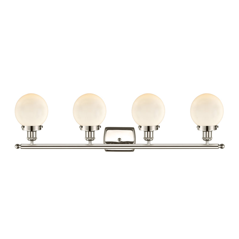 Innovations Lighting Beacon 4 Light 36" Bath Vanity Light 916-4W-PN-G201-6-LED