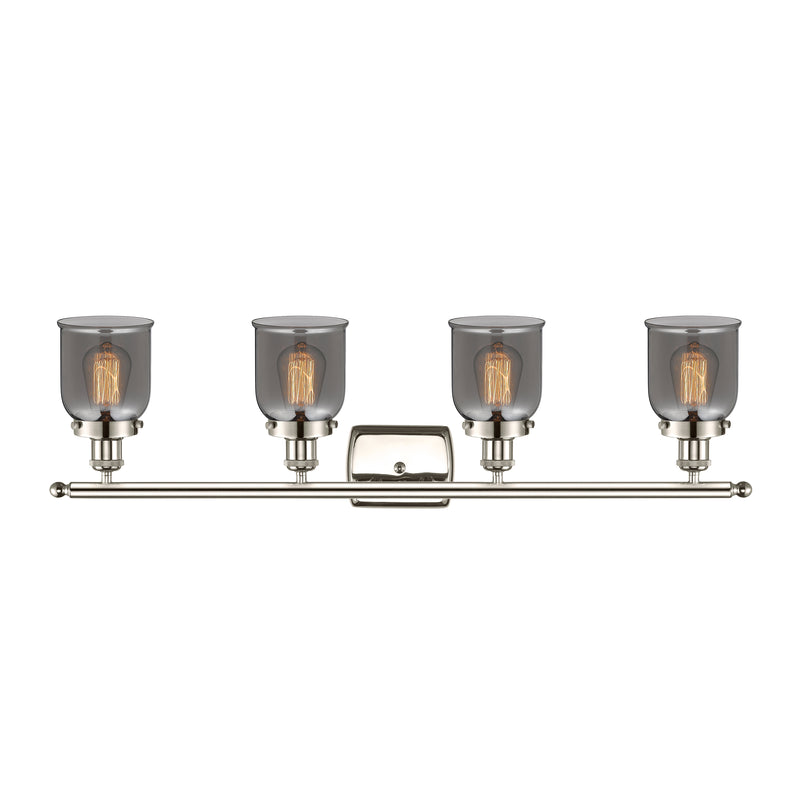 Innovations Lighting Small Bell 4 Light Bath Vanity Light Part Of The Ballston Collection 916-4W-PN-G53-LED