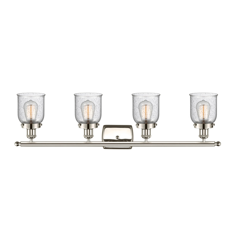 Innovations Lighting Small Bell 4 Light Bath Vanity Light Part Of The Ballston Collection 916-4W-PN-G54-LED