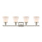 Innovations Lighting Small Cone 4 Light Bath Vanity Light Part Of The Ballston Collection 916-4W-PN-G61-LED