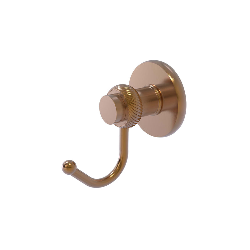 Allied Brass Mercury Collection Robe Hook with Twisted Accents 920T-BBR