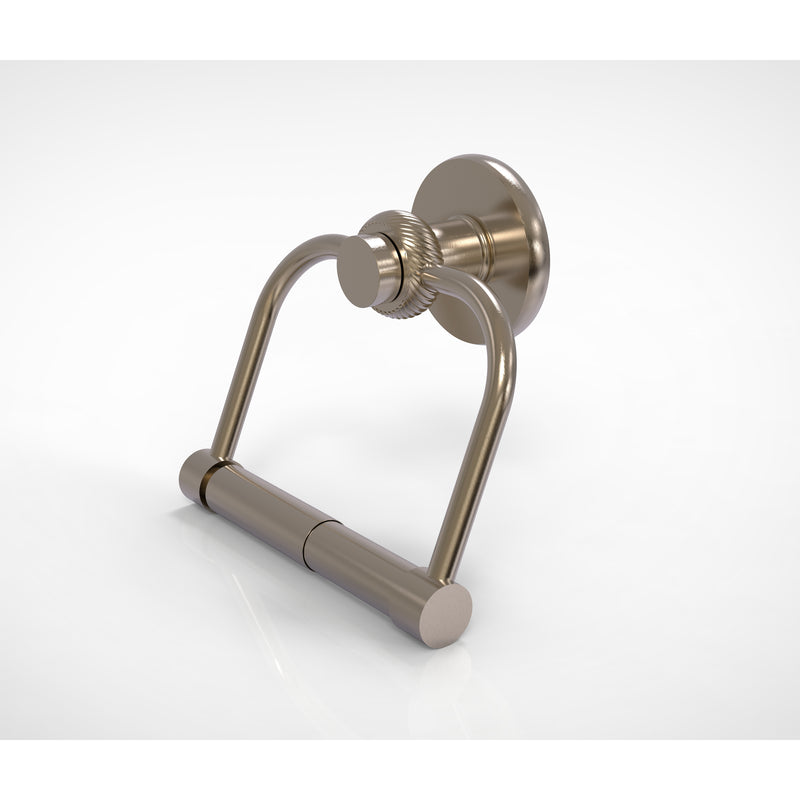 Allied Brass Mercury Collection 2 Post Toilet Tissue Holder with Twisted Accents 924T-PEW