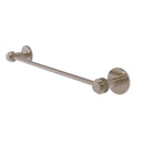 Allied Brass Mercury Collection 18 Inch Towel Bar with Dotted Accent 931D-18-PEW