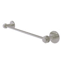 Allied Brass Mercury Collection 24 Inch Towel Bar with Dotted Accent 931D-24-SN