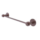 Allied Brass Mercury Collection 18 Inch Towel Bar with Groovy Accent 931G-18-CA