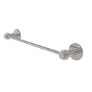 Allied Brass Mercury Collection 18 Inch Towel Bar with Groovy Accent 931G-18-SN