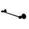 Allied Brass Mercury Collection 24 Inch Towel Bar with Twist Accent 931T-24-BKM