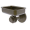 Allied Brass Mercury Collection Wall Mounted Soap Dish with Dotted Accents 932D-ABR