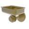 Allied Brass Mercury Collection Wall Mounted Soap Dish with Dotted Accents 932D-SBR