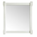 James Martin Brittany 48" Bright White Single Vanity with 3 cm Gray Expo Quartz Top 650-V48-BW-3GEX