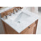 James Martin Savannah 26" Driftwood Single Vanity with 3 cm Carrara Marble Top 238-104-V26-DRF-3CAR