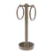 Allied Brass Vanity Top 2 Towel Ring Guest Towel Holder 953-PEW