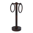 Allied Brass Vanity Top 2 Towel Ring Guest Towel Holder 953-VB