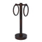 Allied Brass Vanity Top 2 Towel Ring Guest Towel Holder 953-VB