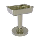 Allied Brass Vanity Top Soap Dish with Dotted Accents 956D-PNI