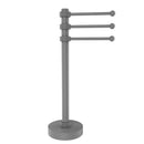 Allied Brass Vanity Top 3 Swing Arm Guest Towel Holder with Groovy Accents 973G-GYM