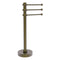 Allied Brass Vanity Top 3 Swing Arm Guest Towel Holder with Twisted Accents 973T-ABR