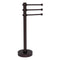Allied Brass Vanity Top 3 Swing Arm Guest Towel Holder with Twisted Accents 973T-ABZ