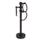 Allied Brass Vanity Top 3 Towel Ring Guest Towel Holder with Dotted Accents 983D-VB