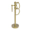 Allied Brass Vanity Top 3 Towel Ring Guest Towel Holder with Groovy Accents 983G-SBR