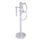 Allied Brass Vanity Top 3 Towel Ring Guest Towel Holder with Groovy Accents 983G-SCH