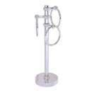 Allied Brass Vanity Top 3 Towel Ring Guest Towel Holder with Twisted Accents 983T-PC