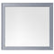 James Martin Bristol 44" Rectangular Mirror Silver Gray 157-M44-SL