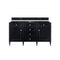 James Martin Brittany 60" Double Vanity Black Onyx 650-V60D-BKO