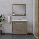 Alya Bath Sortino 36" Modern Bathroom Vanity Gray AB-MD636-G