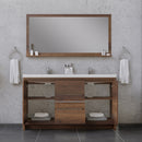 Alya Bath Sortino 60 Double" Modern Bathroom Vanity Rosewood AB-MD660D-RW