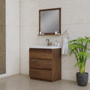 Alya Bath Paterno 30" Modern Freestanding Bathroom Vanity Rosewood AB-MOA30-RW