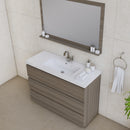 Alya Bath Paterno 48" Modern Freestanding Bathroom Vanity Gray AB-MOA48-G