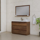 Alya Bath Paterno 48" Modern Freestanding Bathroom Vanity Rosewood AB-MOA48-RW