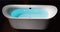 ALFI EAGO 74" White Free Standing Air Bubble Bathtub AM1900