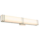 Abra Lighting Miter Glass with Chrome Brackets LED Vanity 20015WV-CH