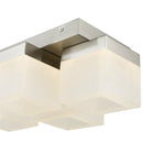 Abra Lighting 4 Light Wall or Ceiling Square Edge Lite Dim LED 30055FM-BN
