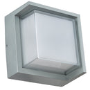 Abra Lighting Square Outdoor Wall Sconce with Hoods 50023ODW-SL