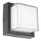 Abra Lighting Square Outdoor Wall Sconce 50024ODW-MB