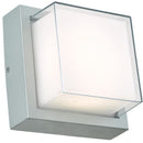 Abra Lighting Square Outdoor Wall Sconce 50024ODW-SL