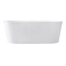 Avanity Aria Acrylic Oval Bathtub ABT1524-GL